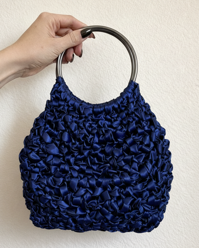 Asas redondas doradas para bolso 10 cm